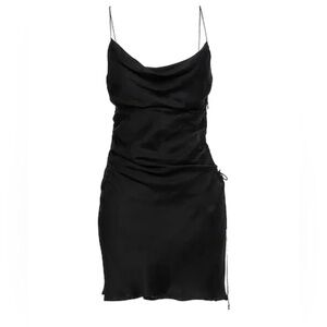 NWT For Love and Lemons Black Mini Dress Small